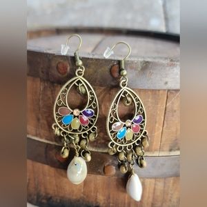 Beaded Dangle Earrings